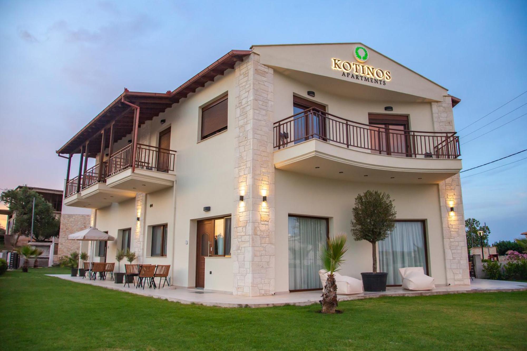Kotinos Apartments Afytos Exteriör bild