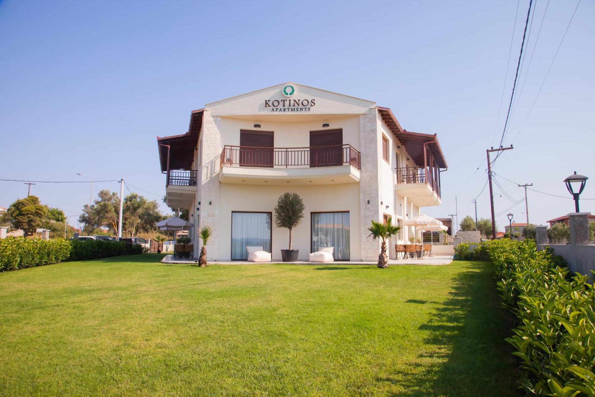 Kotinos Apartments Afytos Exteriör bild
